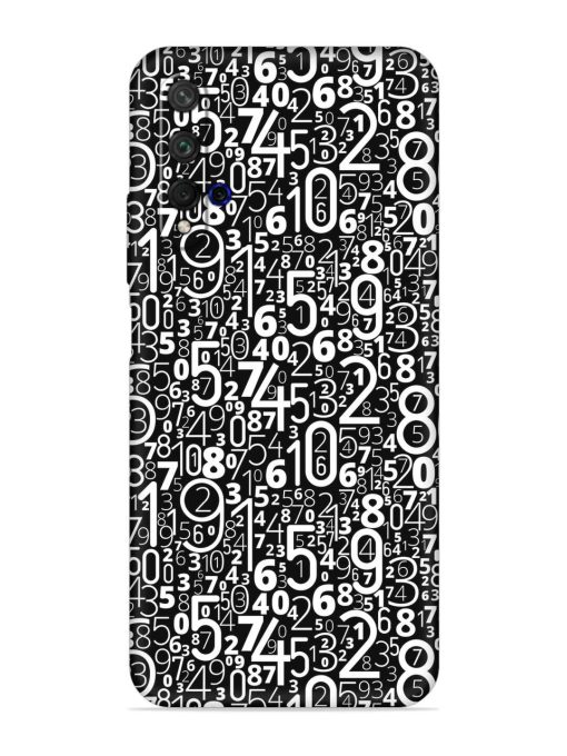 Many Numbers Different Embossed Soft Silicone Case for Honor 20 Zapvi