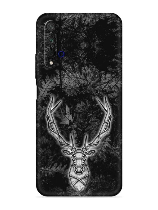 Ancient Deer Embossed Soft Silicone Case for Honor 20 Zapvi