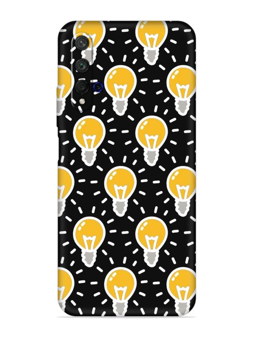 Light Bulb Seamless Embossed Soft Silicone Case for Honor 20 Zapvi