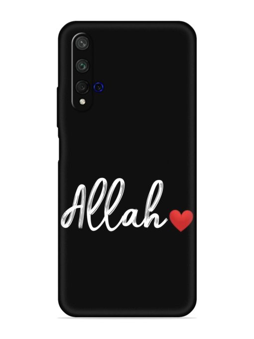 Allah Embossed Soft Silicone Case for Honor 20