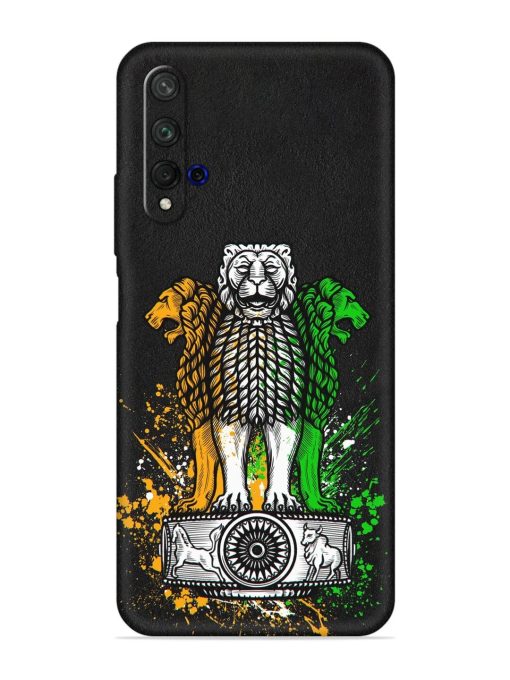 Pillars Of Ashoka Embossed Soft Silicone Case for Honor 20 Zapvi