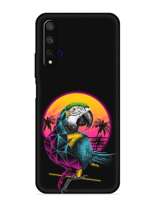 Rad Parrot Embossed Soft Silicone Case for Honor 20 Zapvi