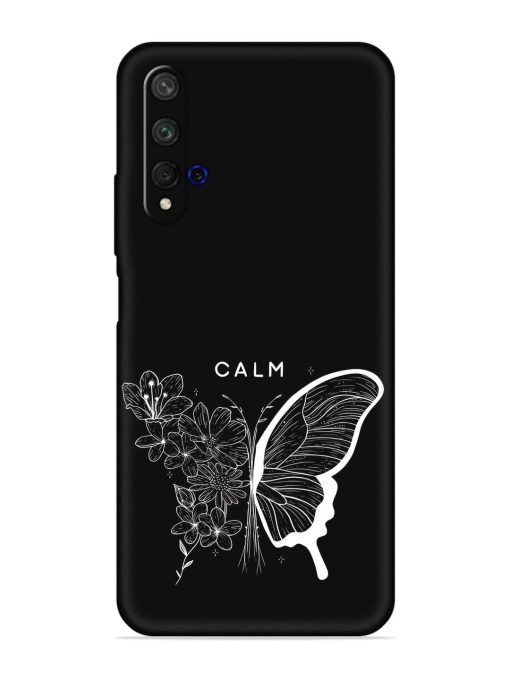 Calm Embossed Soft Silicone Case for Honor 20 Zapvi