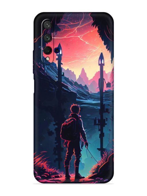 Cgs Artwork Embossed Soft Silicone Case for Honor 20