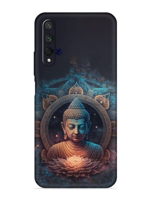 Gautam Buddha Embossed Soft Silicone Case for Honor 20