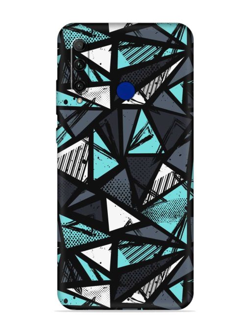 Abstract Seamless Embossed Soft Silicone Case for Honor 20I Zapvi