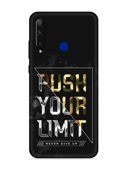 Push Your Limits Embossed Soft Silicone Case for Honor 20I Zapvi