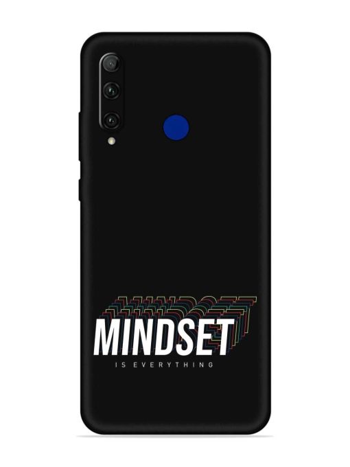 Mindset Everything Slogan Embossed Soft Silicone Case for Honor 20I