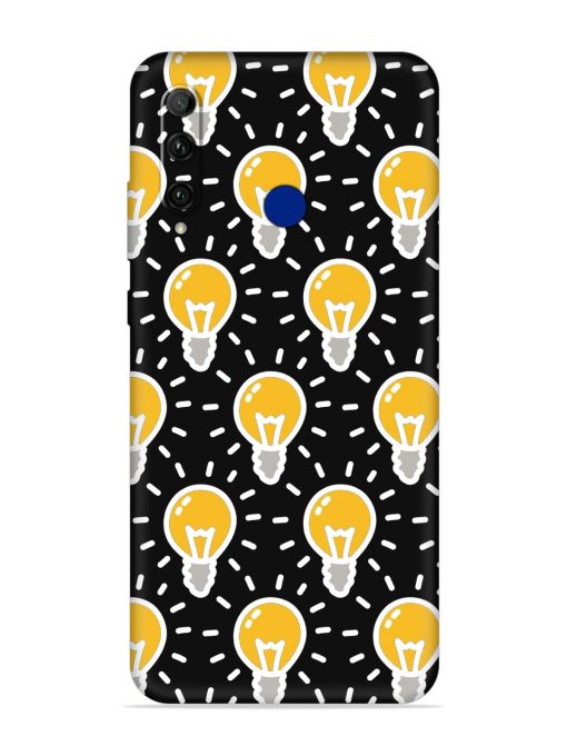 Light Bulb Seamless Embossed Soft Silicone Case for Honor 20I Zapvi