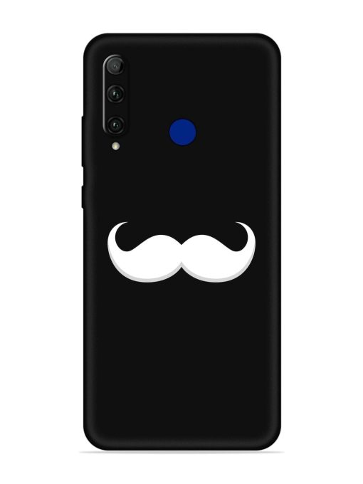 Mustache Vector Embossed Soft Silicone Case for Honor 20I Zapvi