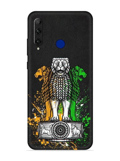 Pillars Of Ashoka Embossed Soft Silicone Case for Honor 20I Zapvi