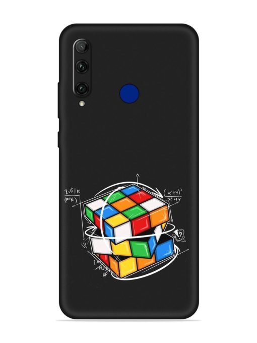 Cubik Vector Embossed Soft Silicone Case for Honor 20I