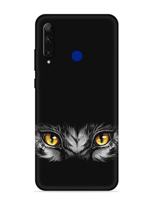 Scary Eye Embossed Soft Silicone Case for Honor 20I Zapvi