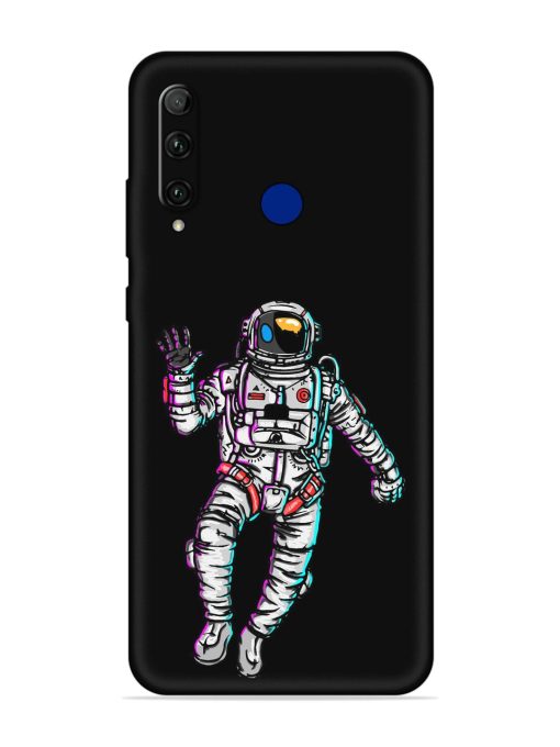 Spaceman Embossed Soft Silicone Case for Honor 20I Zapvi