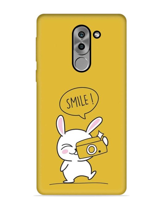 Hey Smile Please Embossed Soft Silicone Case for Honor 6X Zapvi