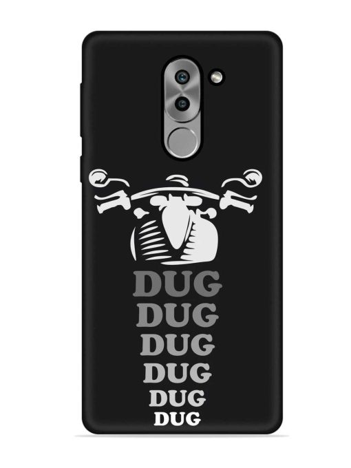 Dug Dug Dug Embossed Soft Silicone Case for Honor 6X Zapvi