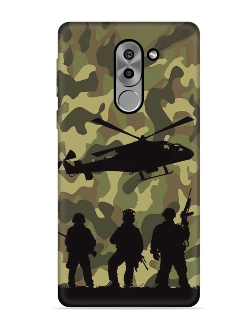 Army Heros Embossed Soft Silicone Case for Honor 6X Zapvi