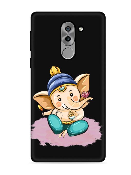 Bal Ganesh Vector Art Embossed Soft Silicone Case for Honor 6X Zapvi