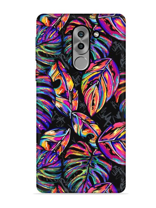 Tropical Seamless Vector Embossed Soft Silicone Case for Honor 6X