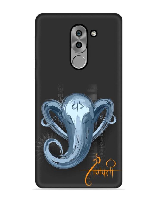 Illustration Lord Ganpati Embossed Soft Silicone Case for Honor 6X