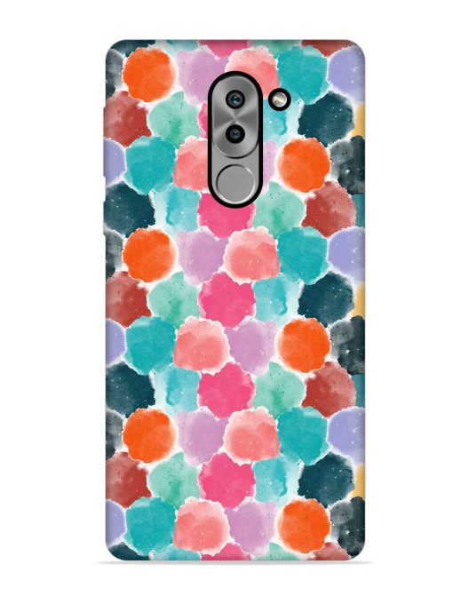 Colorful Seamless Pattern Embossed Soft Silicone Case for Honor 6X