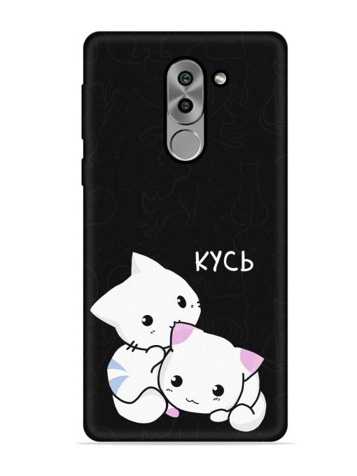 Kycb Cat Embossed Soft Silicone Case for Honor 6X