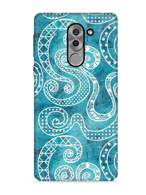 Vintage Curved Seamless Embossed Soft Silicone Case for Honor 6X Zapvi