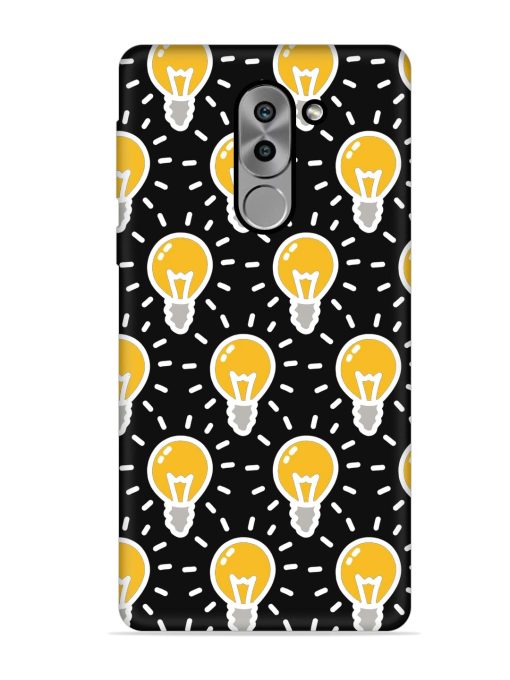 Light Bulb Seamless Embossed Soft Silicone Case for Honor 6X