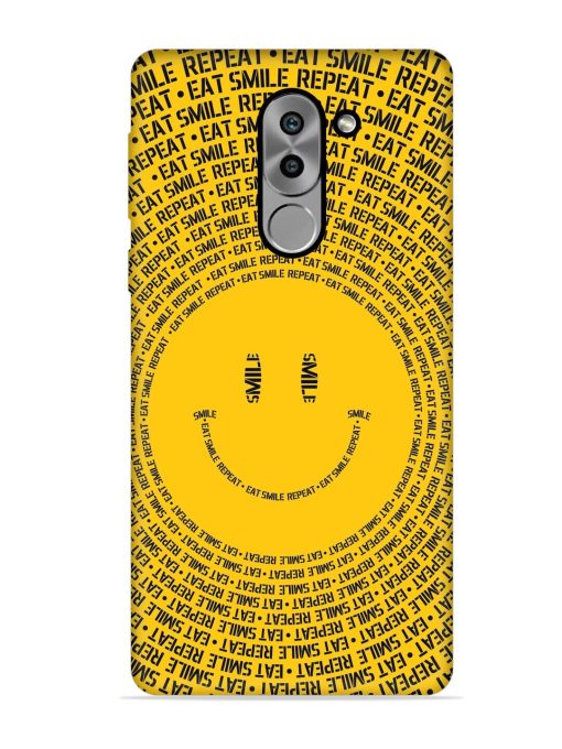 Smiley Embossed Soft Silicone Case for Honor 6X