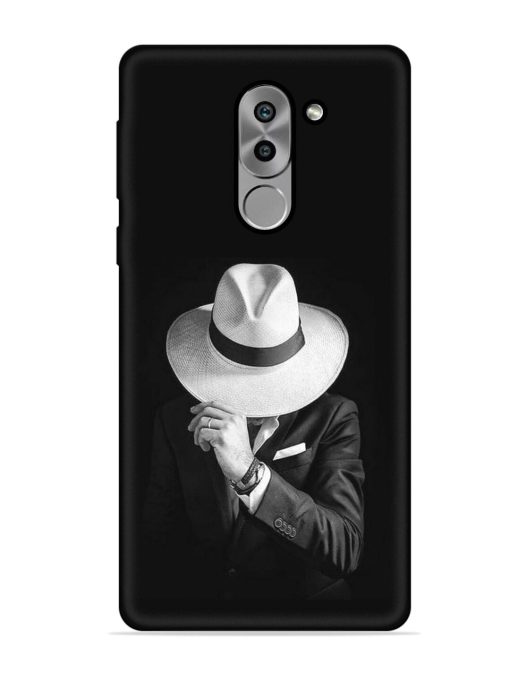 Men Under Hat Embossed Soft Silicone Case for Honor 6X