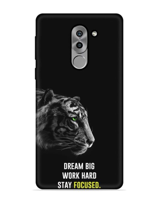 Dream Big Work Hard Embossed Soft Silicone Case for Honor 6X