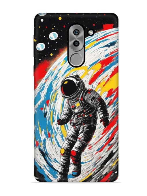 Astronaut Art Embossed Soft Silicone Case for Honor 6X Zapvi