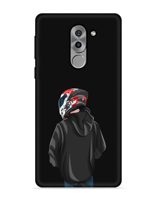 Motorcycle Rider Embossed Soft Silicone Case for Honor 6X