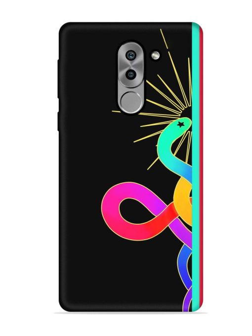 Art Geometric Abstraction Embossed Soft Silicone Case for Honor 6X Zapvi