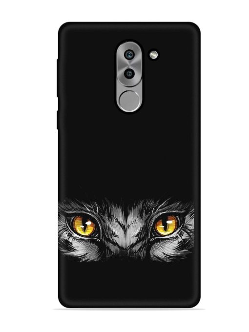 Scary Eye Embossed Soft Silicone Case for Honor 6X