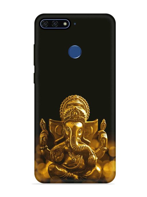 Lord Ganesha Indian Festival Embossed Soft Silicone Case for Honor 7A Zapvi