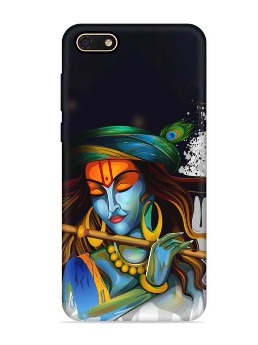 Krishna Art Embossed Soft Silicone Case for Honor 7S