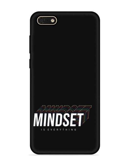 Mindset Everything Slogan Embossed Soft Silicone Case for Honor 7S Zapvi