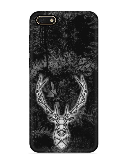 Ancient Deer Embossed Soft Silicone Case for Honor 7S Zapvi