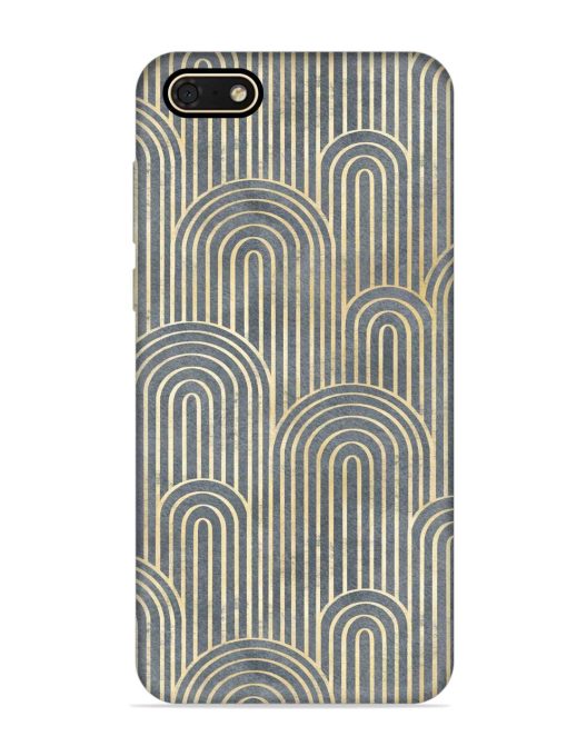 Art Deco Style Embossed Soft Silicone Case for Honor 7S Zapvi