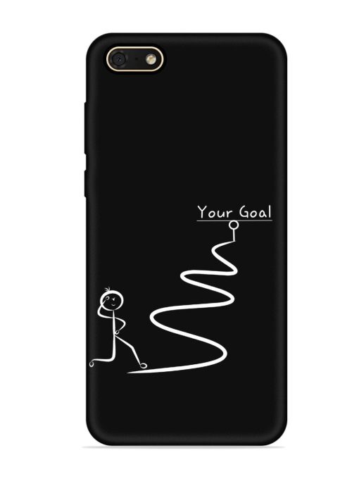 Your Goal Embossed Soft Silicone Case for Honor 7S Zapvi