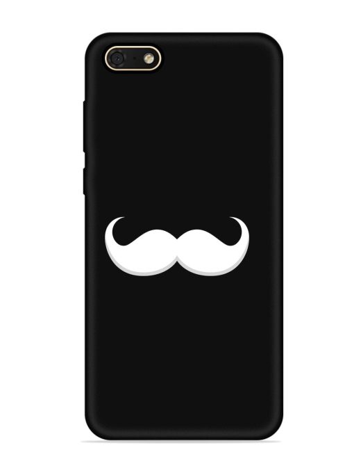 Mustache Vector Embossed Soft Silicone Case for Honor 7S