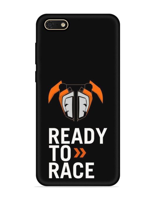 Ready To Race Embossed Soft Silicone Case for Honor 7S