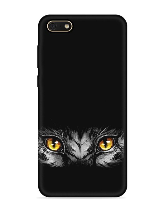 Scary Eye Embossed Soft Silicone Case for Honor 7S Zapvi