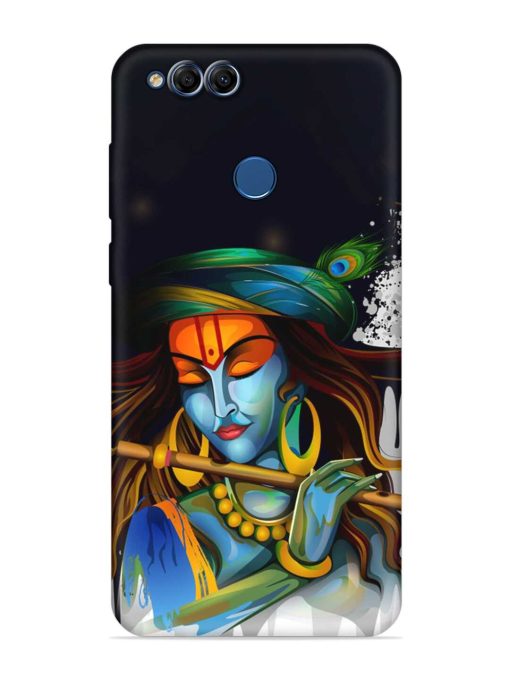 Krishna Art Embossed Soft Silicone Case for Honor 7X Zapvi