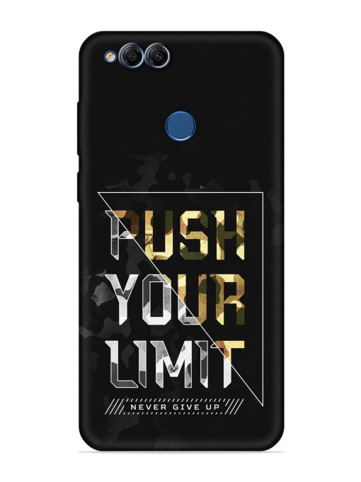 Push Your Limits Embossed Soft Silicone Case for Honor 7X Zapvi