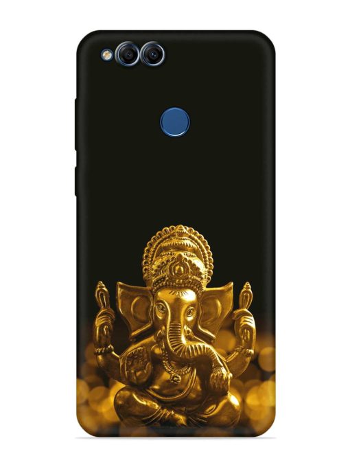 Lord Ganesha Indian Festival Embossed Soft Silicone Case for Honor 7X Zapvi