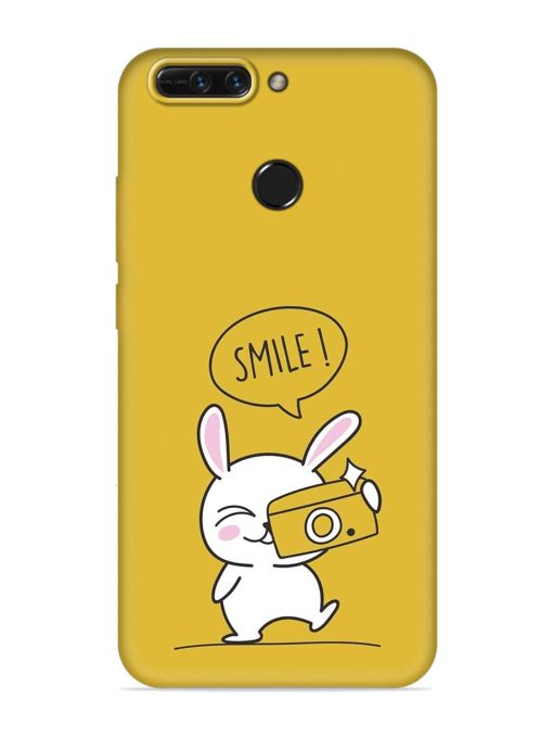 Hey Smile Please Embossed Soft Silicone Case for Honor 8 Pro Zapvi