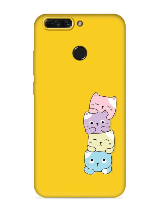 Cartoon Anime Embossed Soft Silicone Case for Honor 8 Pro Zapvi