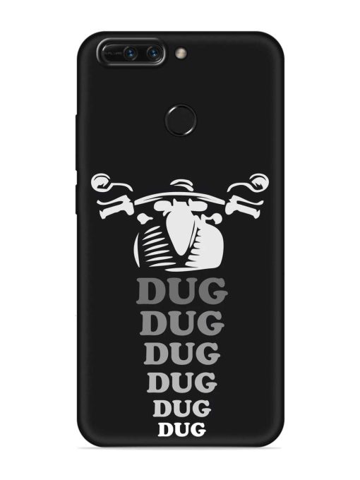 Dug Dug Dug Embossed Soft Silicone Case for Honor 8 Pro Zapvi